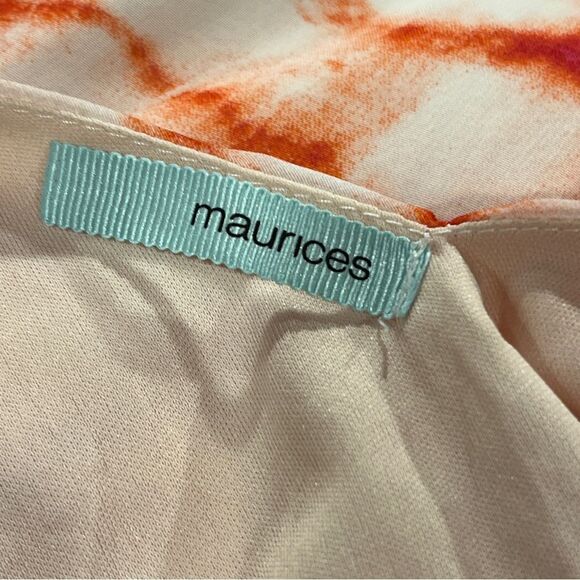 Maurice’s Tie dye print maxi dress with straps - Picture 10 of 14